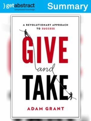 cover image of Give and Take (Summary)